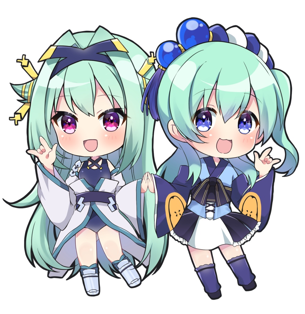 もがみんと家康ちゃんアクキー