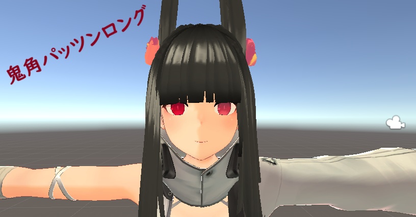 【VRChat想定】ヘアスタイル3点セット☆