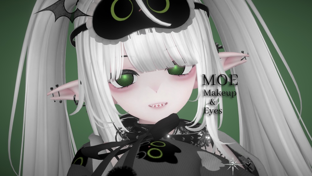 「萌」 Moe Makeup + Spiral Eyes