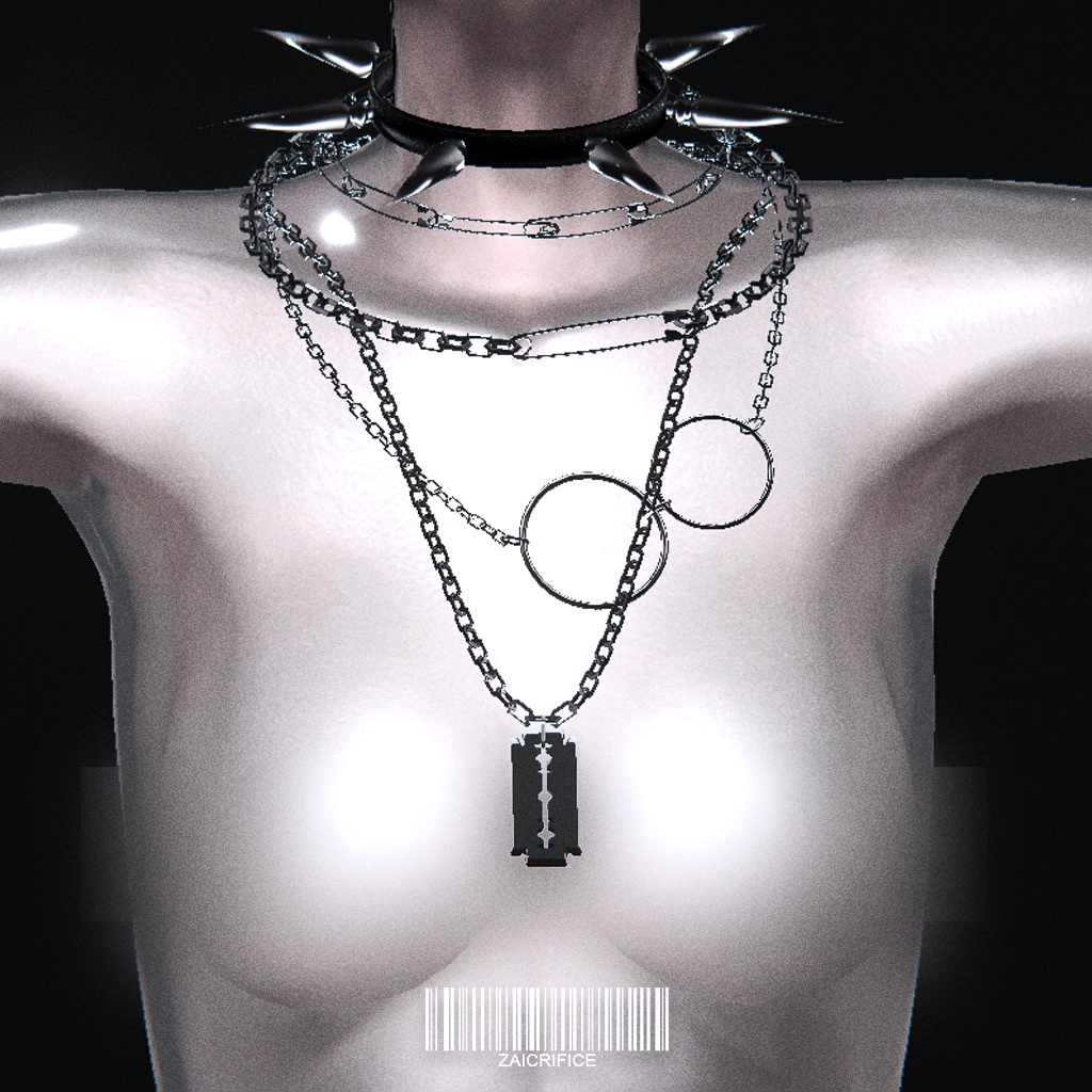 「複数アバター対応」 Bracelet & Neck Accessories