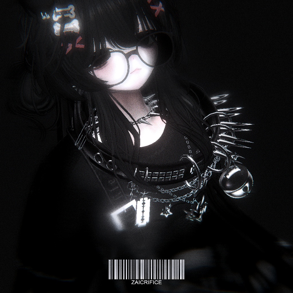 「複数アバター対応」 Oversized Collar & Neck Accessories