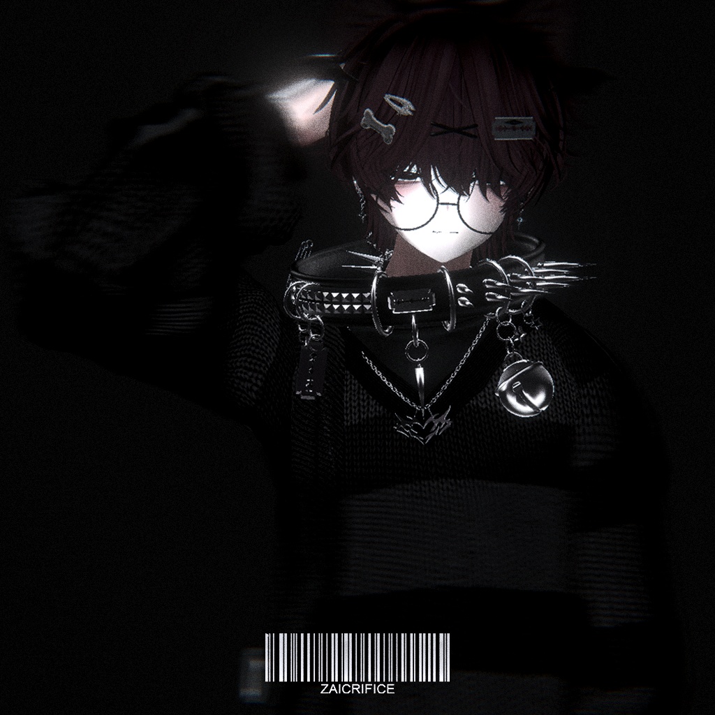 「複数アバター対応」 Oversized Collar & Neck Accessories