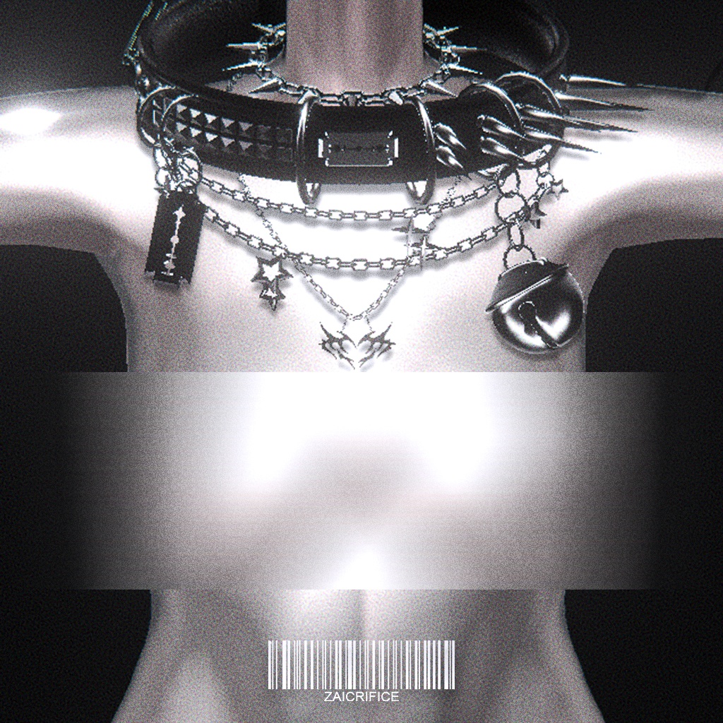 「複数アバター対応」 Oversized Collar & Neck Accessories