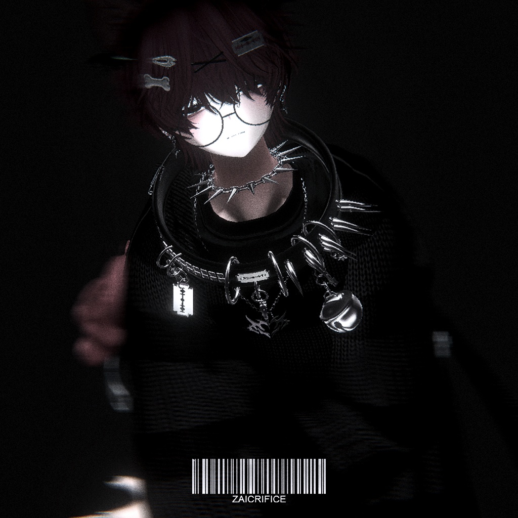 「複数アバター対応」 Oversized Collar & Neck Accessories