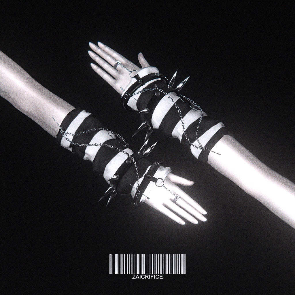 「8アバター対応」 Striped Arm Warmers