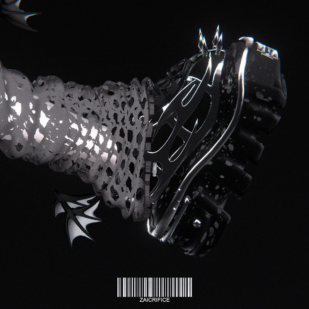 「8アバター対応」 Leg Warmers & Platform Shoes