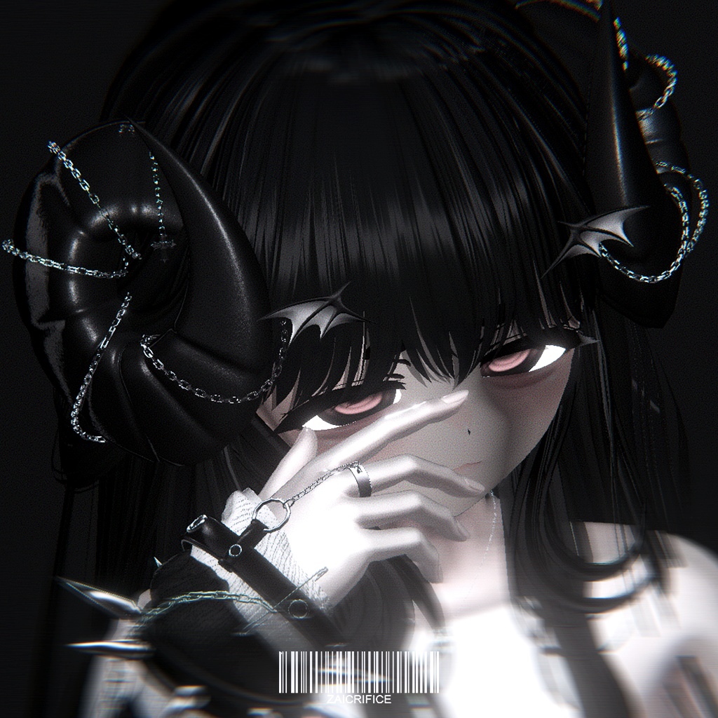 「複数アバター対応」 Chained Horns