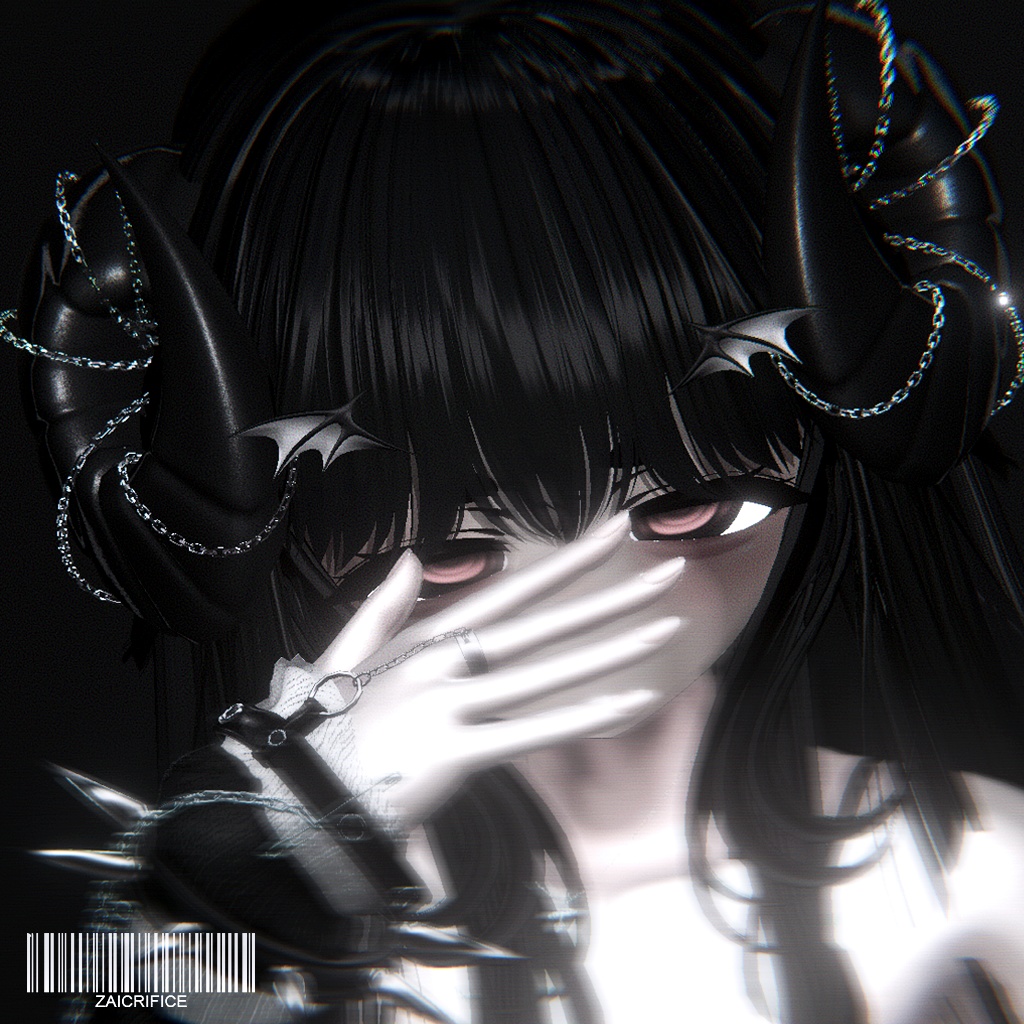 「複数アバター対応」 Chained Horns