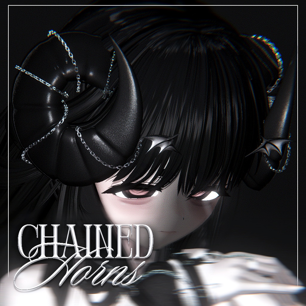 「複数アバター対応」 Chained Horns
