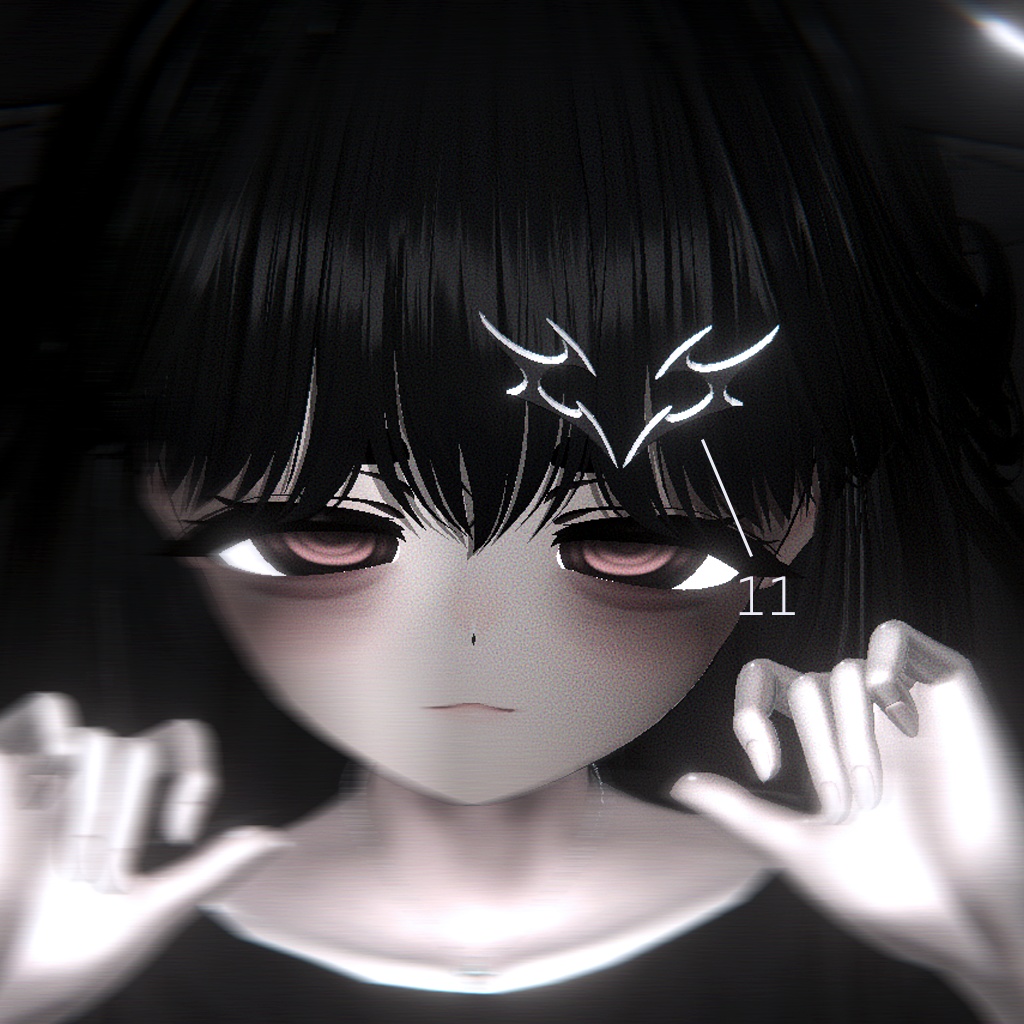 「複数アバター対応」Tribal Hairpins