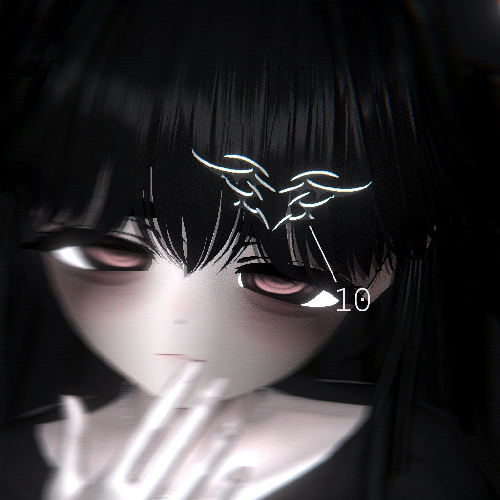 「複数アバター対応」Tribal Hairpins