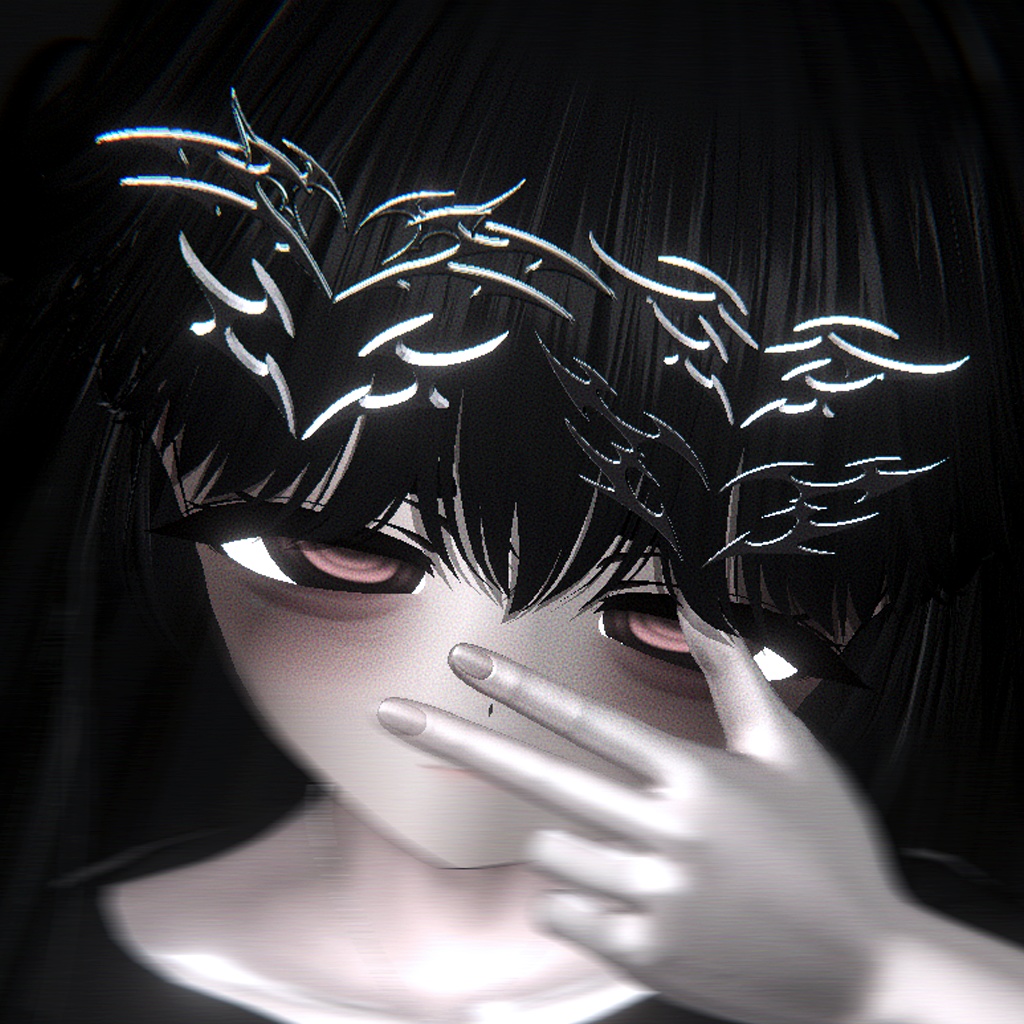 「複数アバター対応」Tribal Hairpins