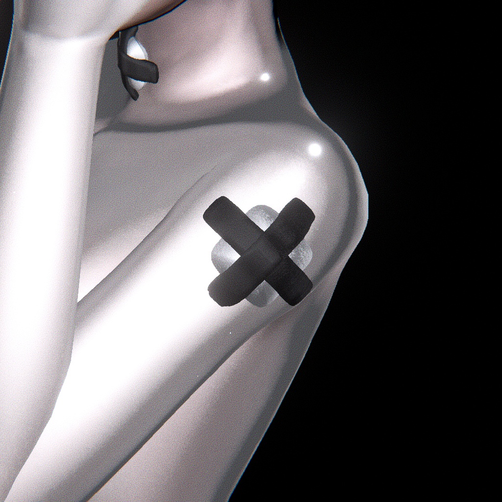 「6アバター対応」 Head Bandages + Bandaid