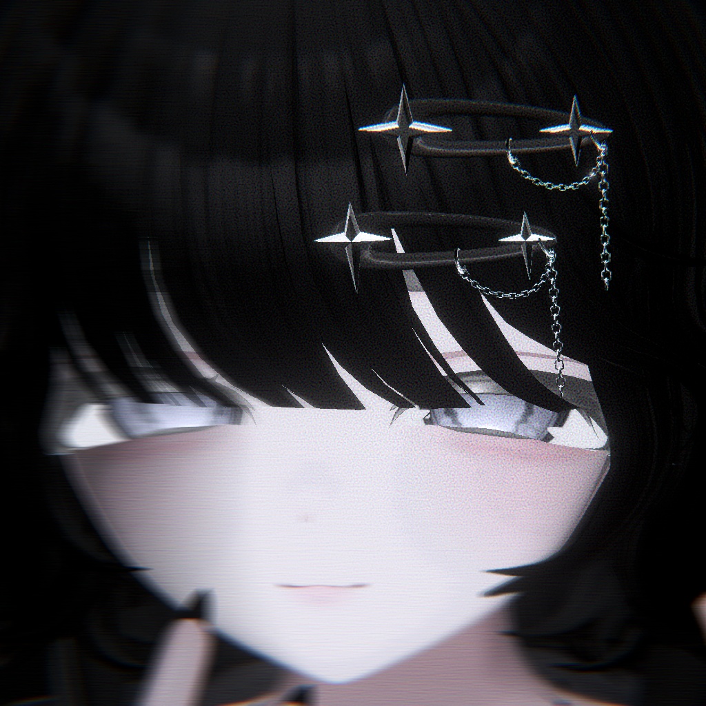 ✩FREE/無料✩ 「複数アバター対応」 Y2K Hair Clips