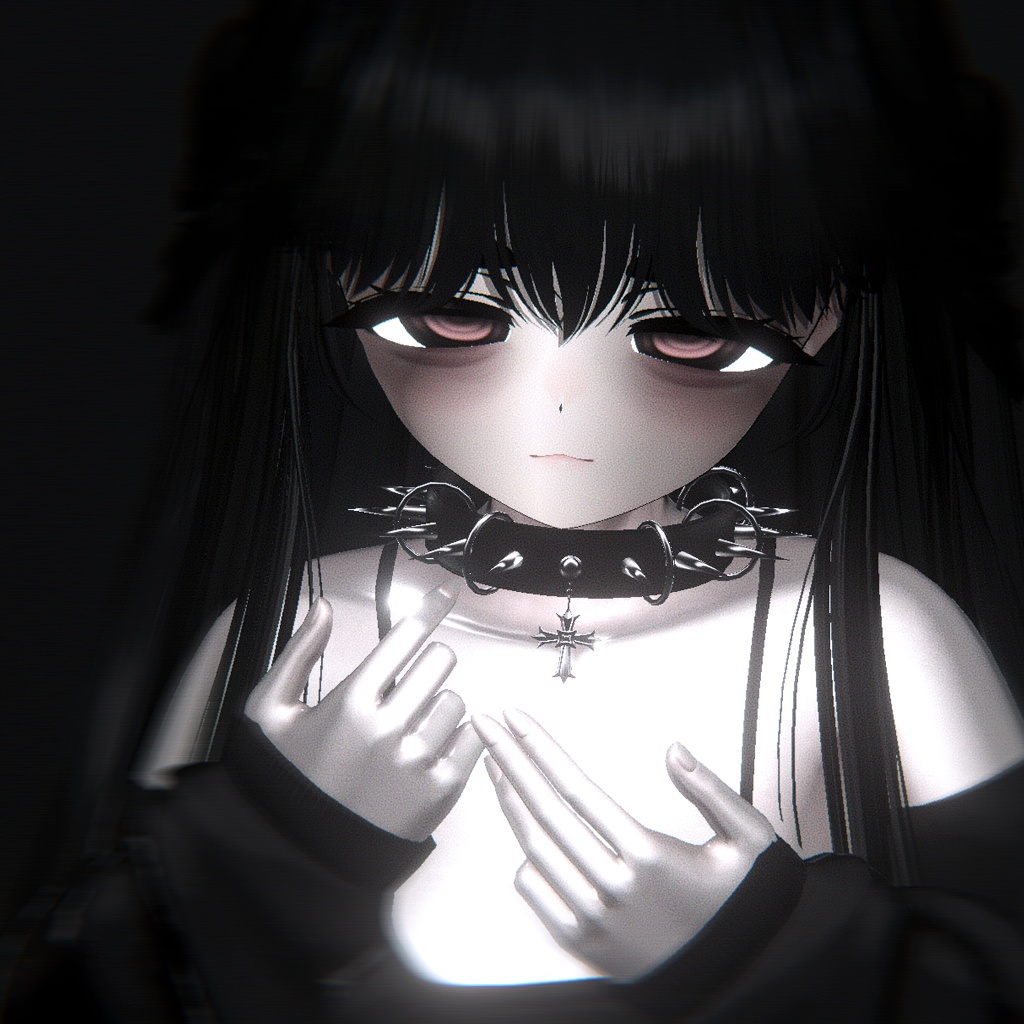 「複数アバター対応」 Spike Choker