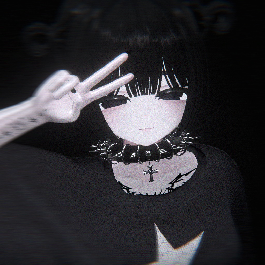 「複数アバター対応」 Spike Choker