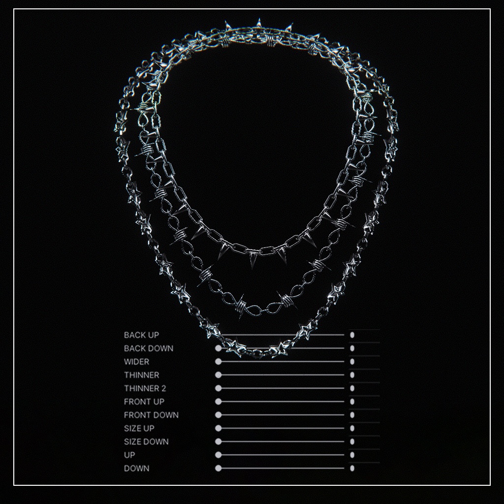 「複数アバター対応」 Chains