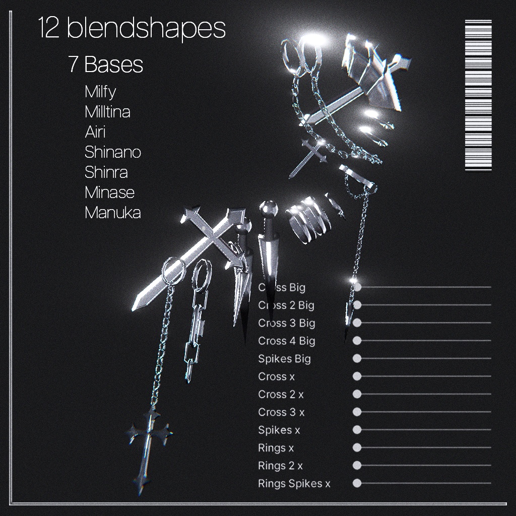 「7アバター対応」 Boucloreille