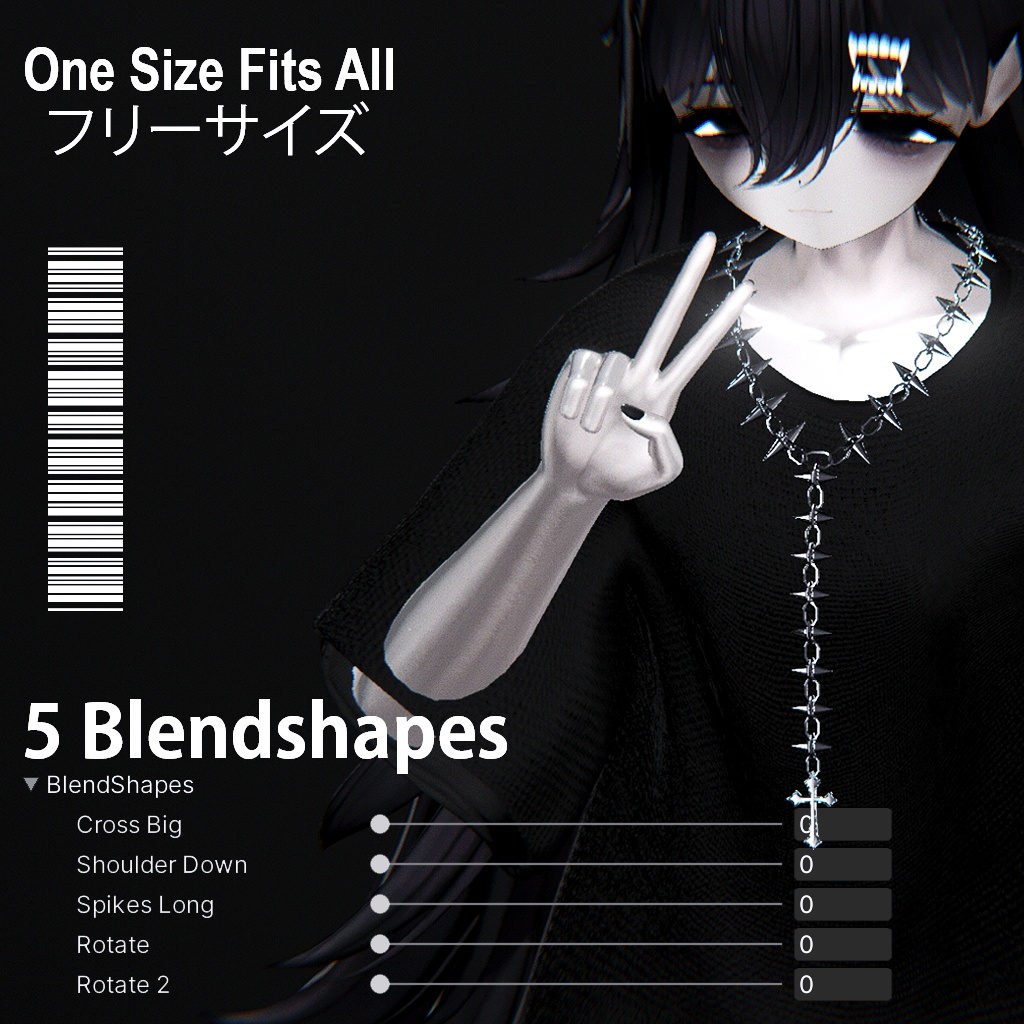 ✩FREE/無料✩ 「複数アバター対応」 Pointes