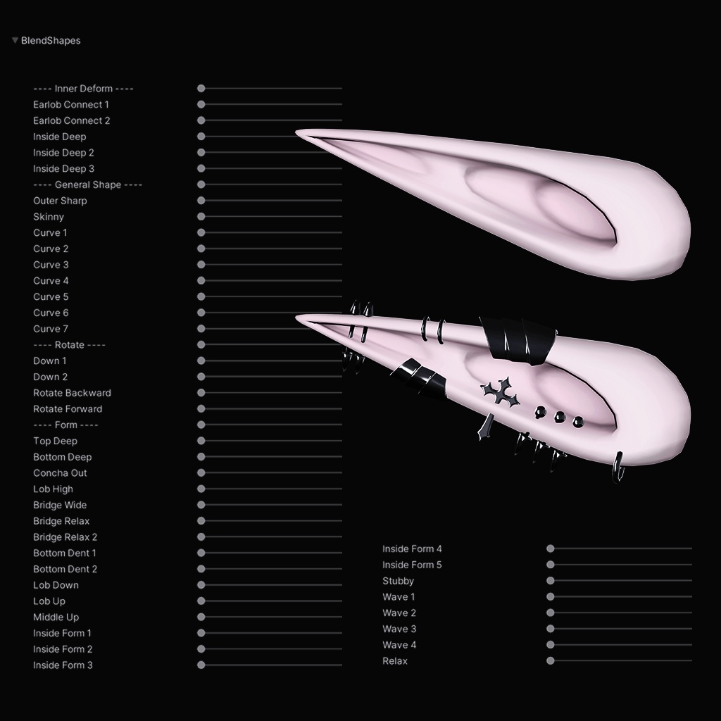 ✩発売記念セール✩ 「複数アバター対応」 ELFE