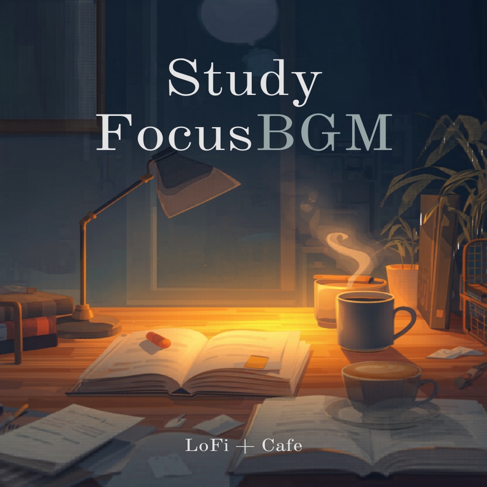 【作業用BGM】Study Focus BGMパック Vol.1｜LoFi・カフェ・深夜作業 11曲セット