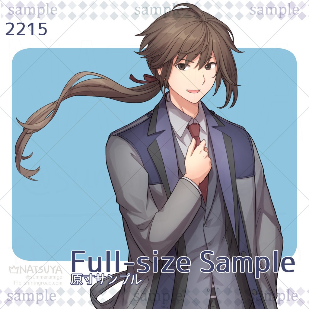 【立ち絵】2215【表情6種】イメージ:男性、現代、探偵、刑事