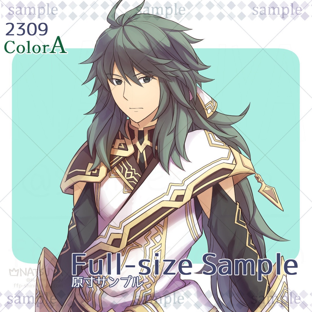 【立ち絵】2309 colorA/B【表情6種】イメージ:男性、民族衣装、戦士、武闘家