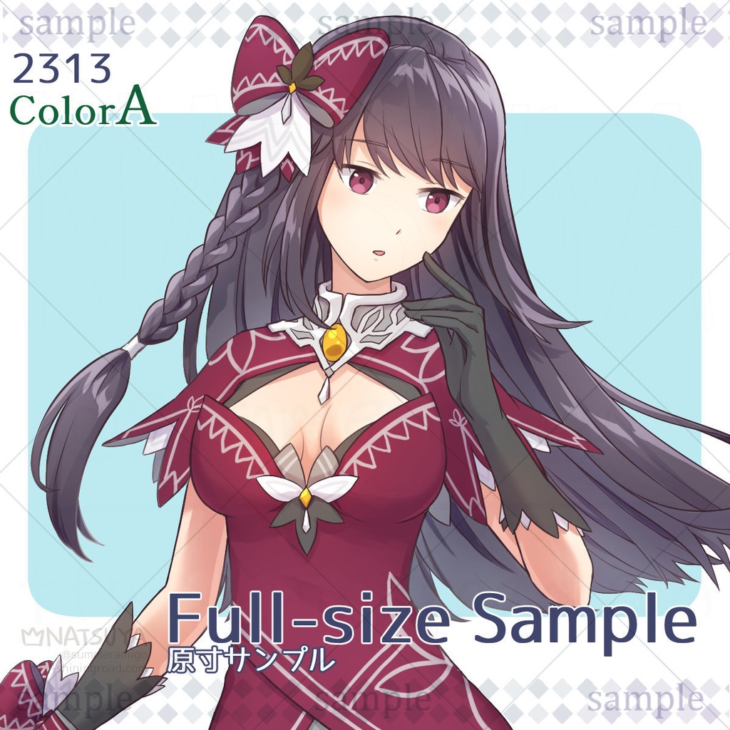 【立ち絵】2313 colorA/B【表情6種】イメージ:女性、王女、お嬢様、ファンタジー