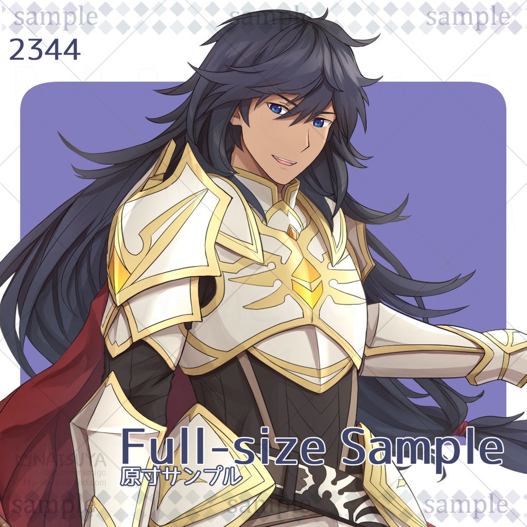 【立ち絵】2344【表情6種】イメージ:男性、騎士、戦士、傭兵