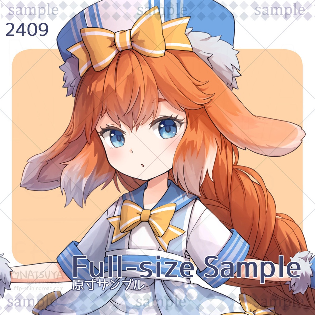 【立ち絵】2409【表情6種】イメージ:女の子、少女、獣人、獣耳