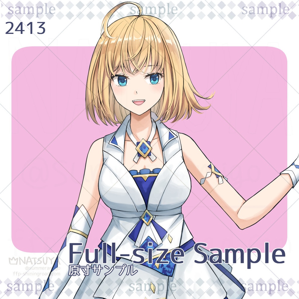 【立ち絵】2413【表情6種】イメージ:女性、アイドル、劇団、近未来