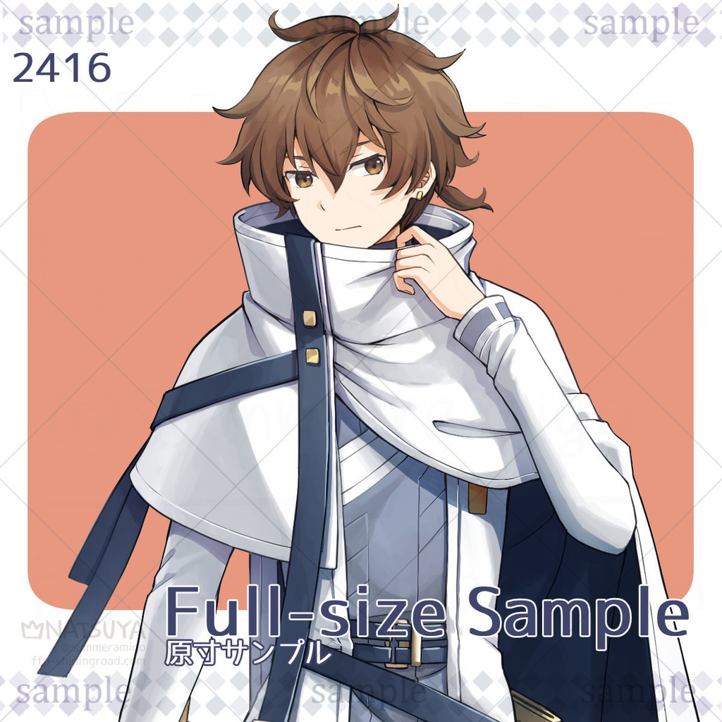 【立ち絵】2416【表情6種】イメージ:男性、少年、剣士、魔法士