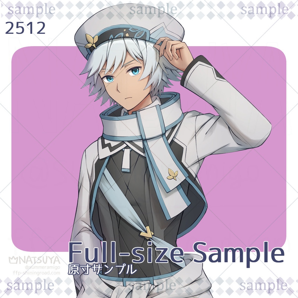 【立ち絵】2512【表情6種】イメージ:男性、冒険者、ファンタジー、SF