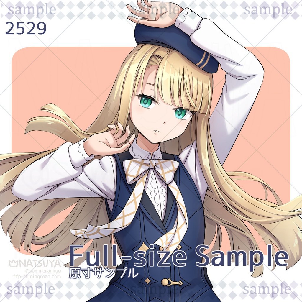 【立ち絵】2529【表情6種】イメージ:女の子、学生、能力者、令嬢