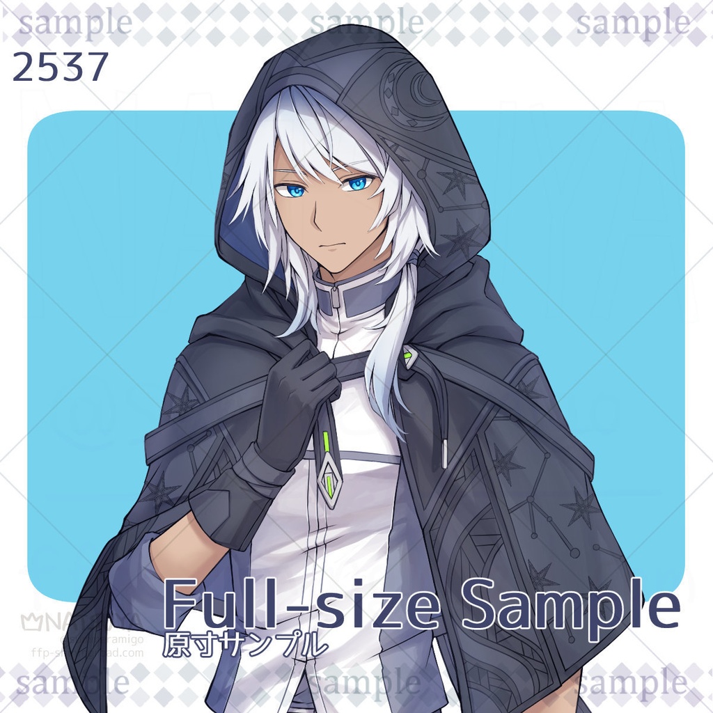 【立ち絵】2537【表情6種】イメージ:男性、傭兵、冒険者、諜報員