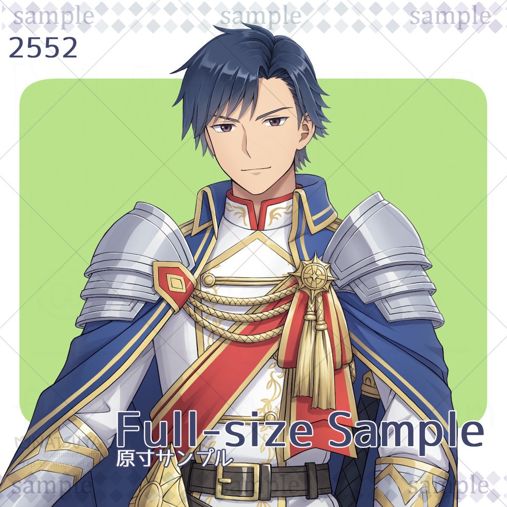 【立ち絵】2552【表情6種】イメージ:男性、騎士、戦士、王族