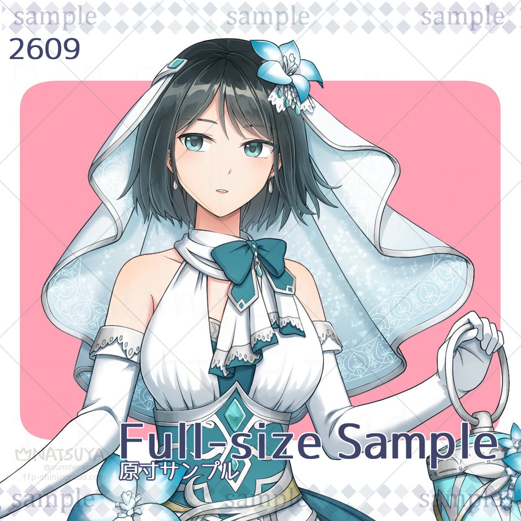 【立ち絵】2609【表情6種】イメージ:女性、魔女、姫、神官