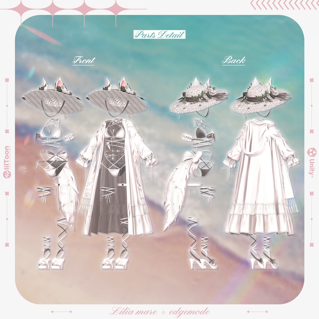 ☀️【16アバター対応】Lilia Mare☀️