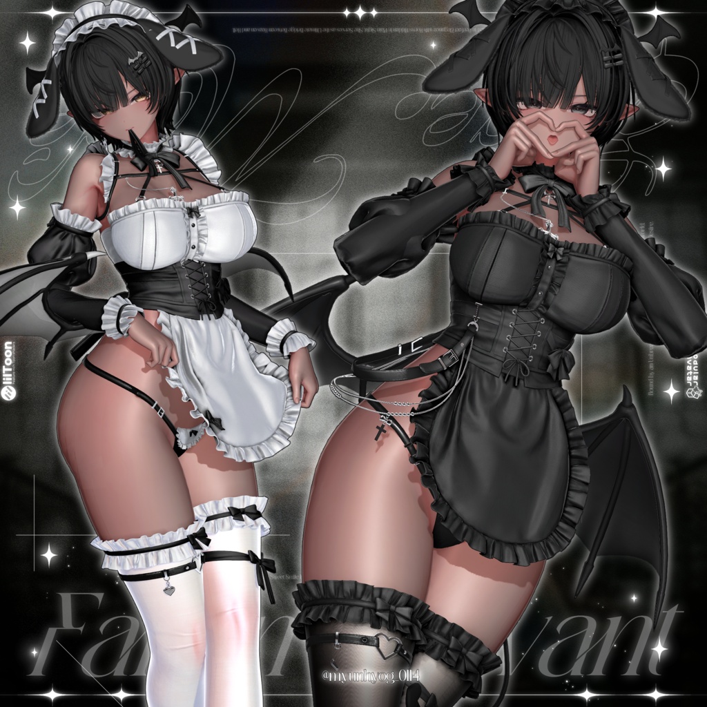 🖤【22アバター対応】Fallen_Servant(ビッグセール中 )🐰