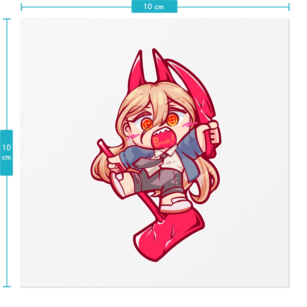 ぱわちゃんステッカー!