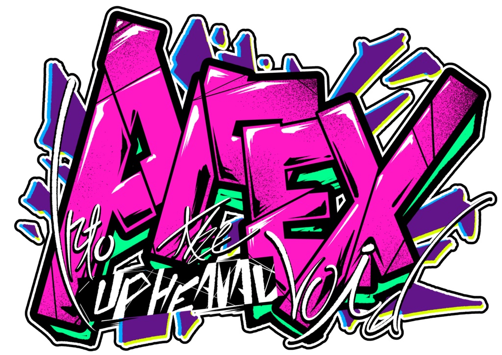 【シーズン21】APEX グラフィティロゴ