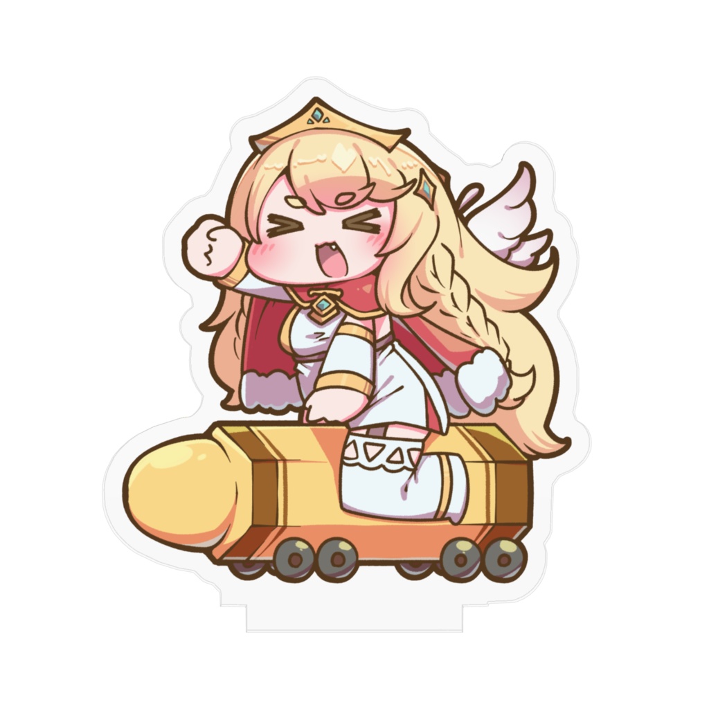 くれよん電車!アクリルフィギュア