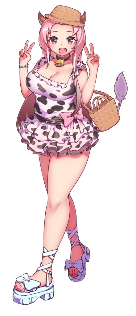 ハピネス牛子様　立ち絵