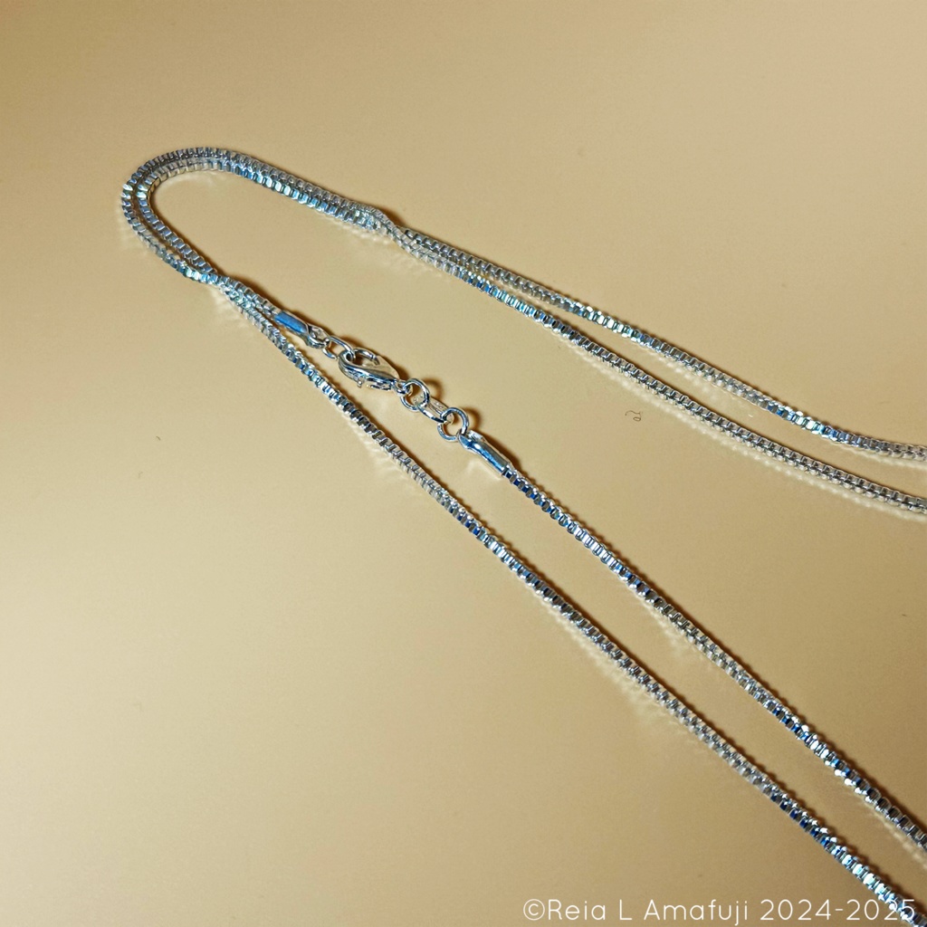 プレ_クォーツ猫ネックレス【一点物】