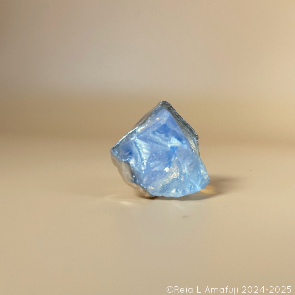 プレ_オパール原石帯留め【一点物】