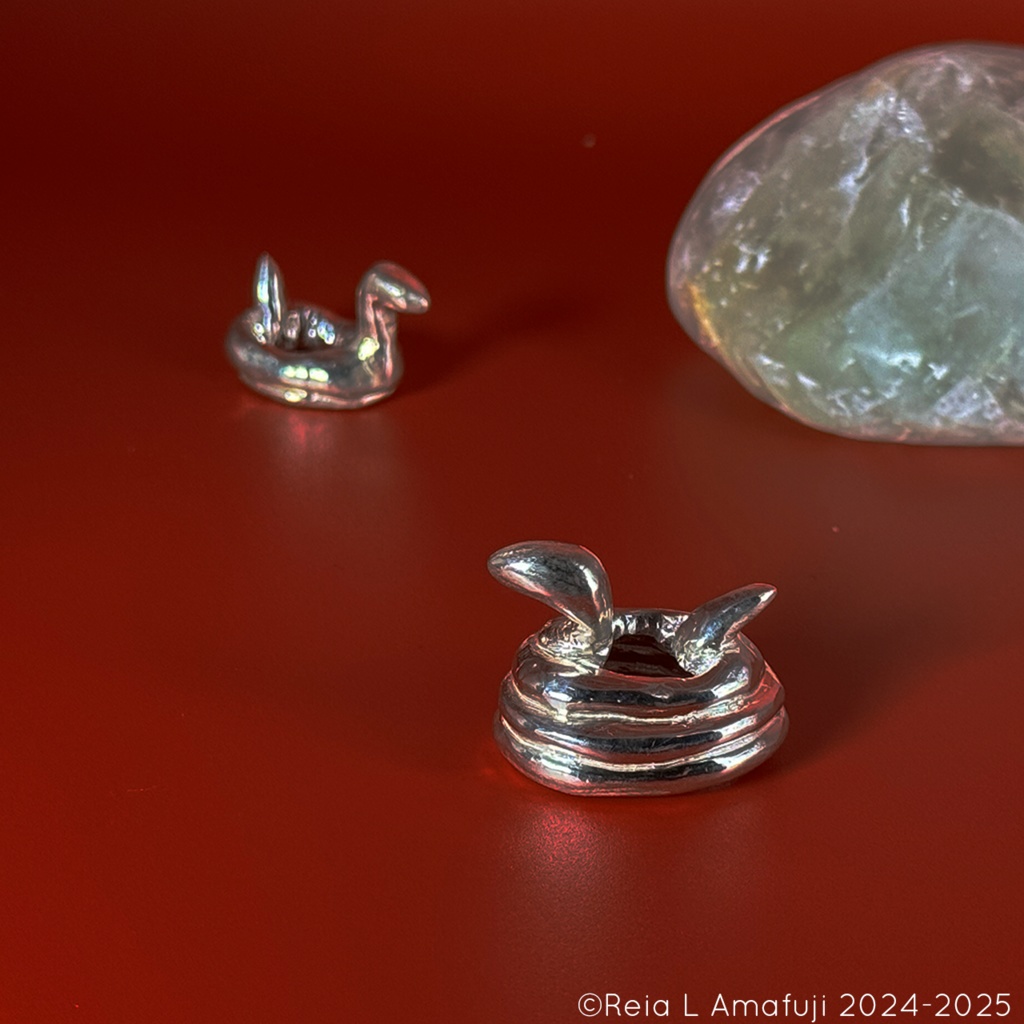 プレ_干支ヘビの置物【一点物】