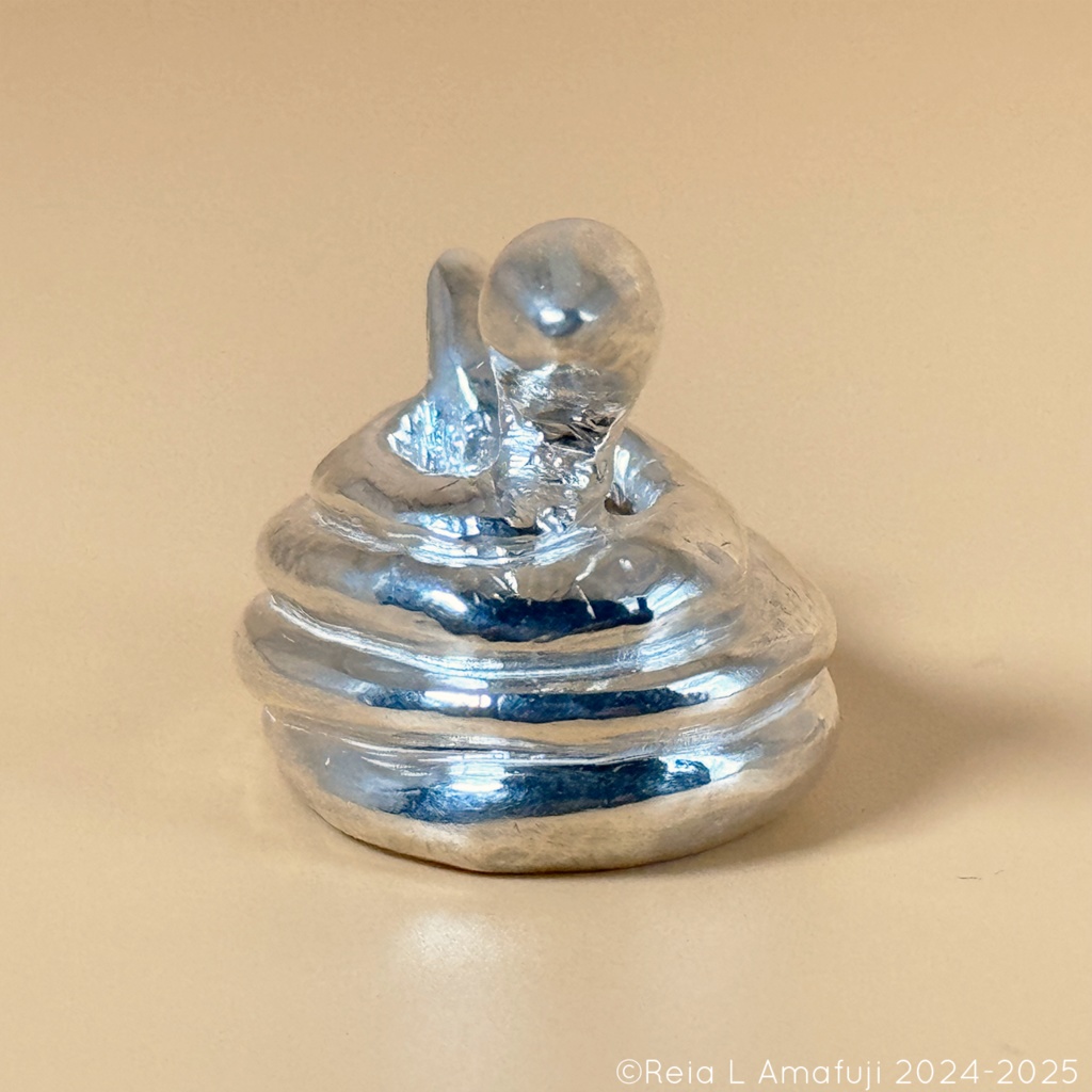 プレ_干支ヘビの置物【一点物】