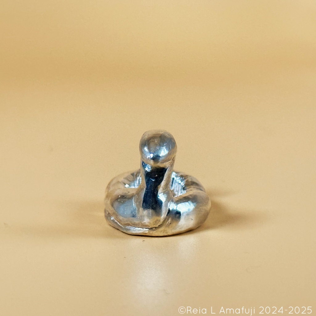 プレ_ヘビの箸置き【一点物】