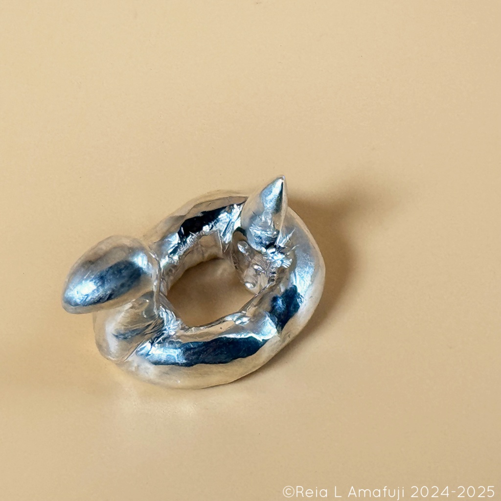 プレ_ヘビの箸置き【一点物】