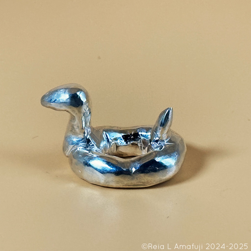 プレ_ヘビの箸置き【一点物】